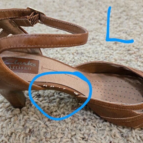 Clarks Artisan Women's Shoes Brown Size 9M - Picture 14 of 15